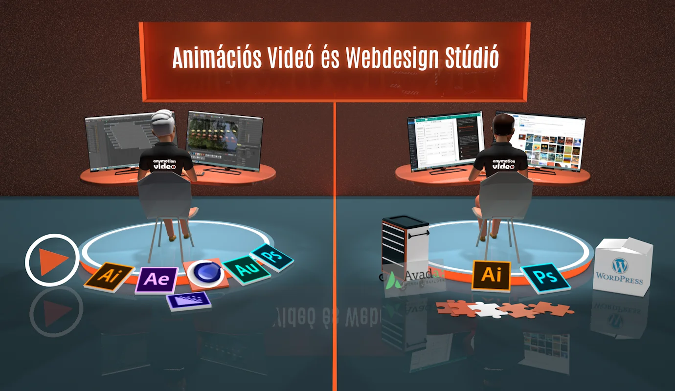 Animációs videó és honlap készítés
