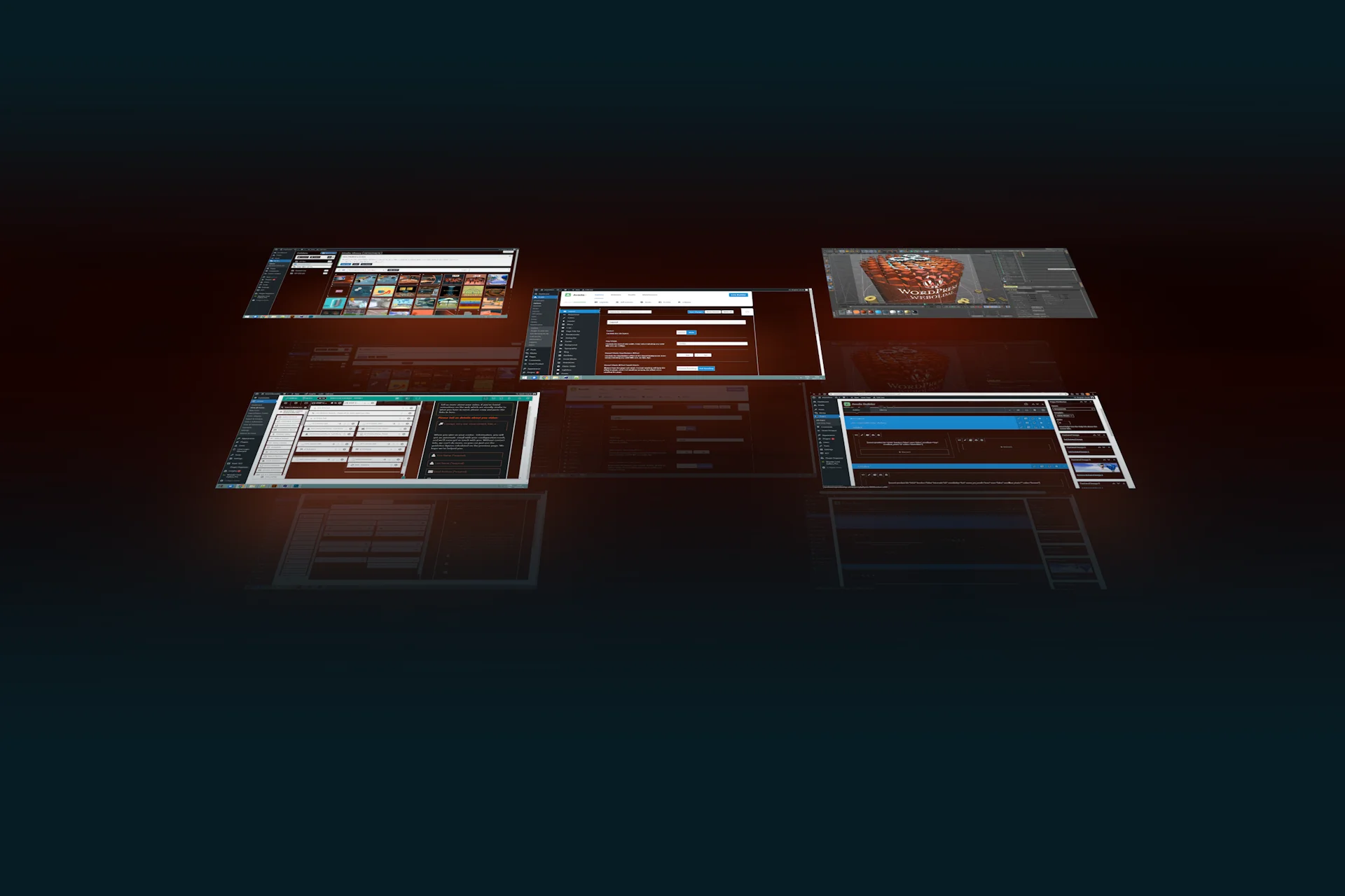 wordpress admin panel