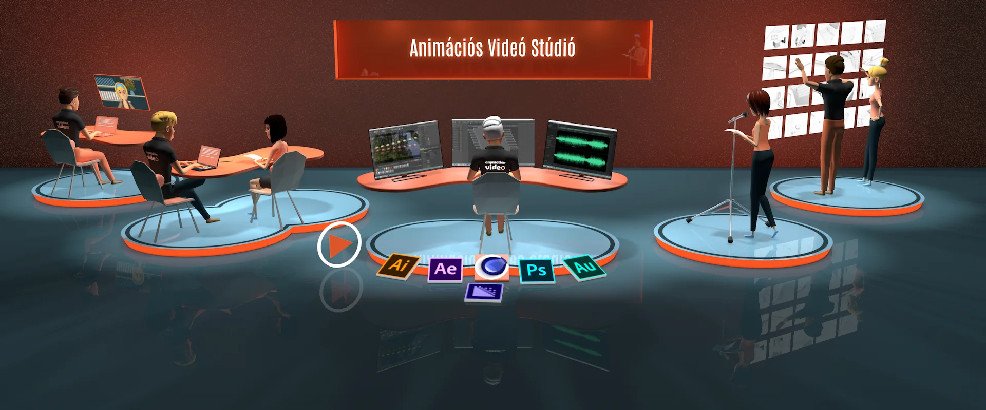 animated video production process image Az animáció készítés folyamata