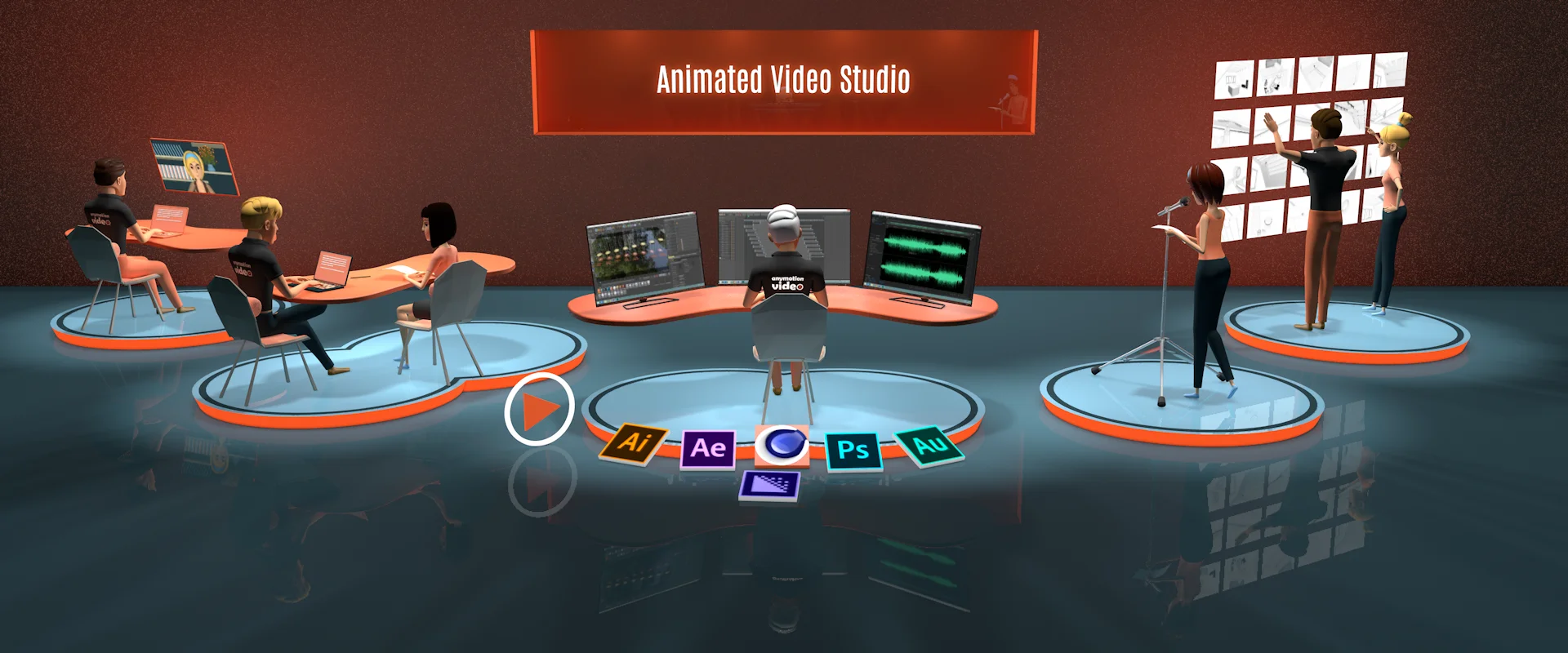 animated video production studio desktop ENG